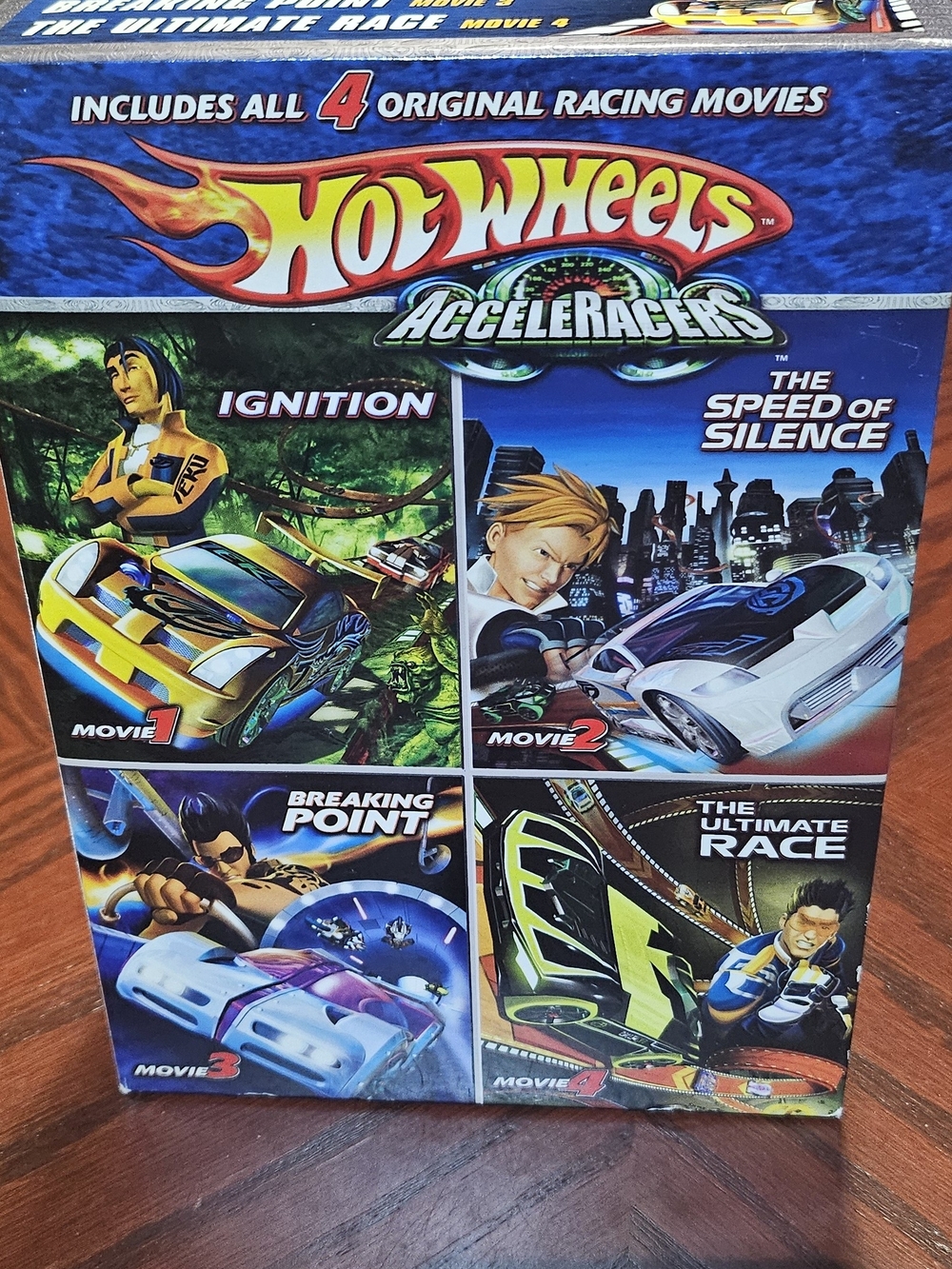 Hot Wheels Acceleracers Movie Collection - Blue/Multicolor Packaging